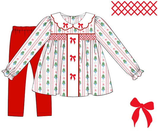Pre Order 002: Chinoiserie Girls Pants Set